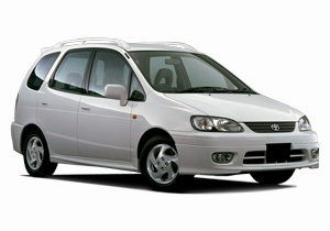 Коврики в салон (2 ряда) Toyota Corolla Spacio (E110) 1997-2001 (правый руль)