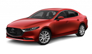 Коврик в багажник Mazda 3 (BP) (правый руль) 2019-н.в. седан