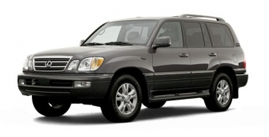 Коврики из экокожи 3D Lexus LX II 1998-2007